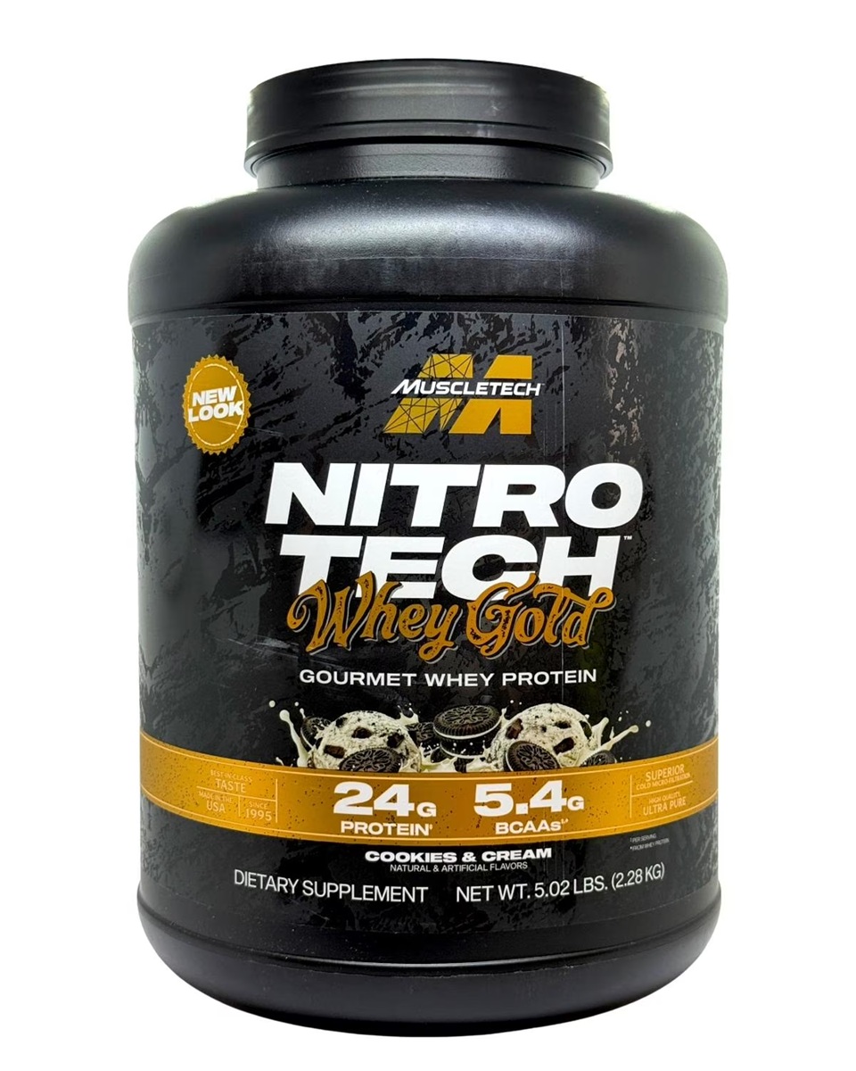 Nitro Tech Whey Gold 5lb Cookies