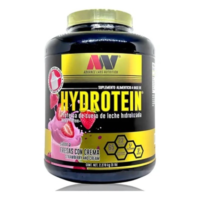 Hydrotein Fresas Con Crema 5 LBS