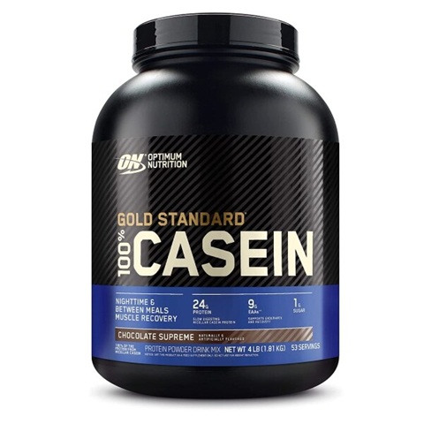 On 100 % CASEIN PROTEIN 4 LBS VAINILLA