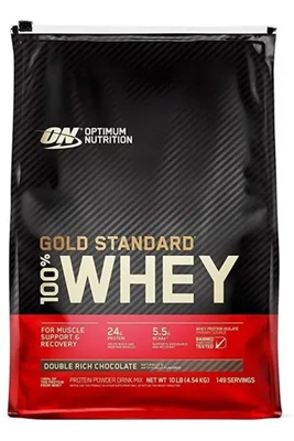 Whey Gold Std 10lb  Double Rich Chocolate
