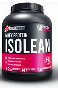 Isolean Protein 2.2 Kg Fresas Con Crema