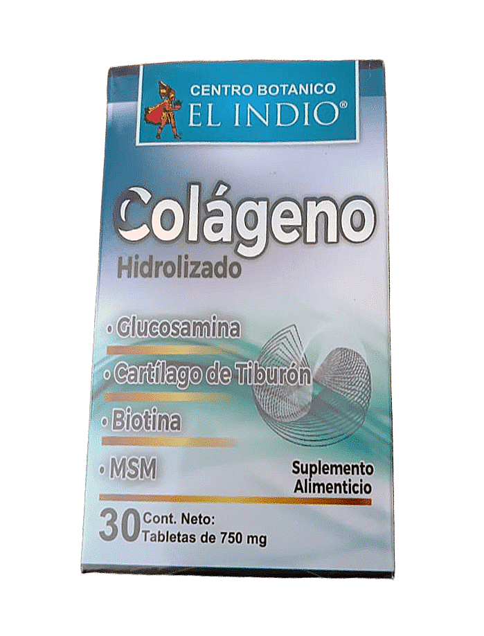 Colageno EL INDIO 30 TABS