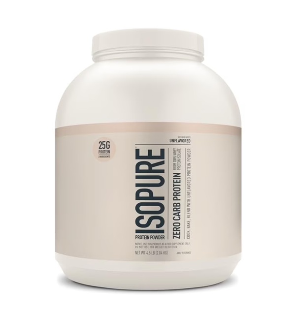 NB Isopure Zero Carb Unflavored 4.5lb